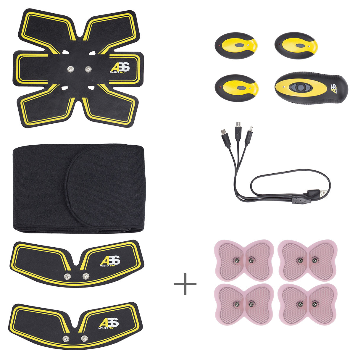ELECTROSTIMULATOR MUSCULAR ABS MASTER PRO