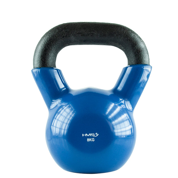 KNV 8 KG CAST IRON KETTLEBELL HMS (blue)