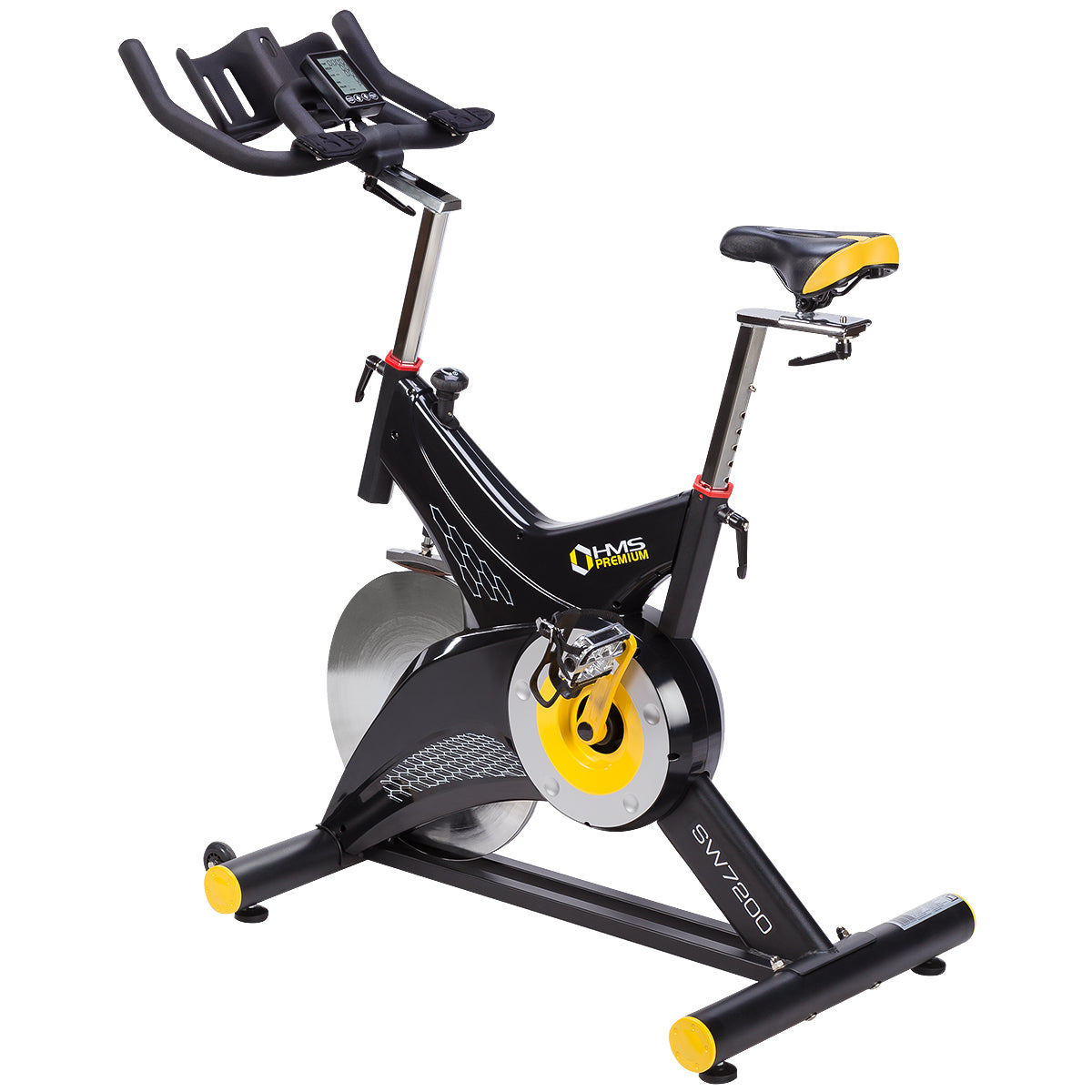 Bicicleta de spinning SW7200 cu rezistenta mecanica HMS PREMIUM