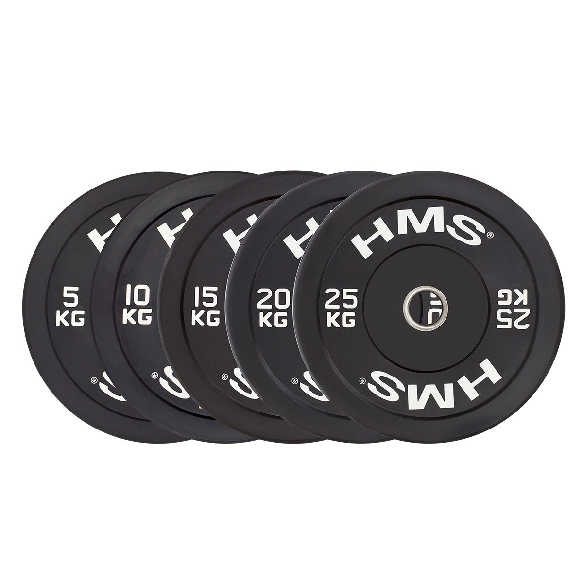 DISC OLIMPIC NEGRU - BUMPER 10 KG HMS BBR10