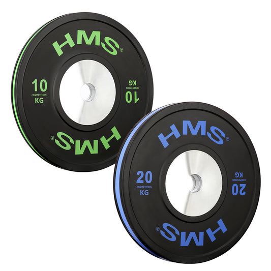 BTBR10 OLYMPIC PLATE BUMPER 10 KG HMS
