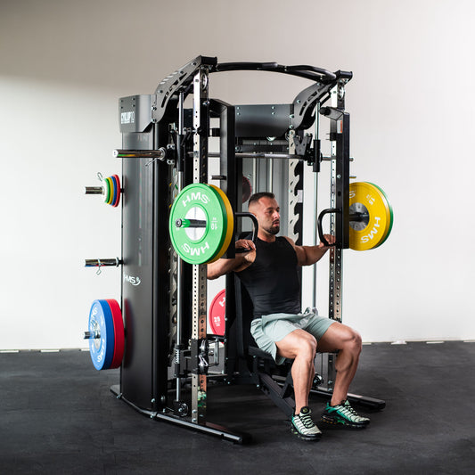 CYKLOP 10 MULTI-GYM WITH SMITH MACHINE SEMI COMMERCIAL HMS