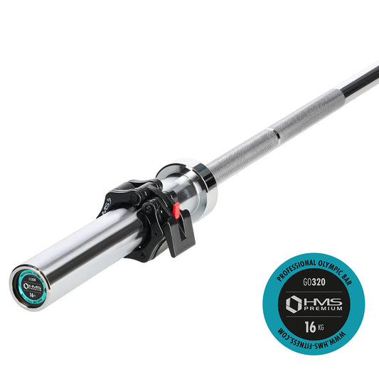 GO320 OLYMPIC BAR 183 CM WITH LOCK JAW HMS PREMIUM