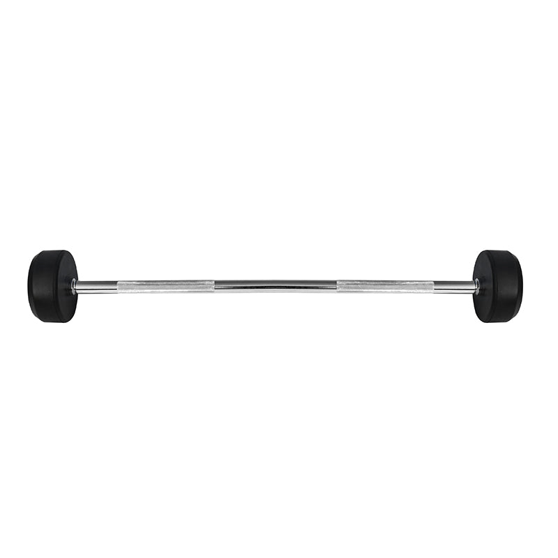 BARA FIXA CU GREUTATI CAUCIUCATE 40 KG HMS GSG-40