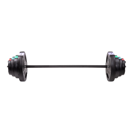 GSP40 ADJUSTABLE BARBELL WITH COMPOSITE PLATES 42 KG HMS