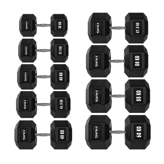 HEX PRO 37.5 KG DUMBBELL HMS