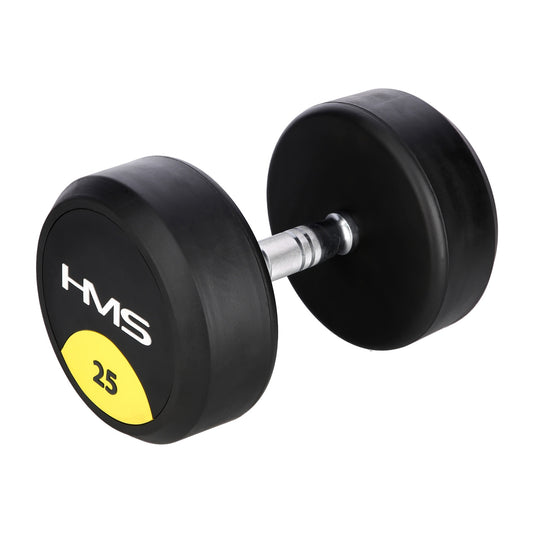 HG PRO 25 KG RUBBER DUMBBELL HMS