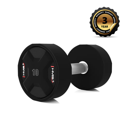HPC 10 KG POLYURETHANE DUMBBELL CPU HMS