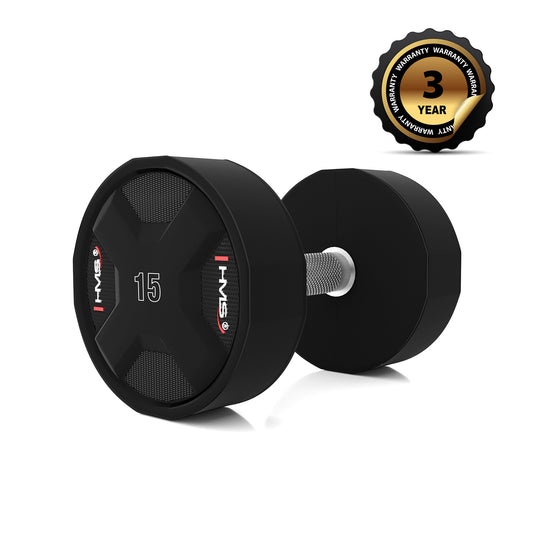 HPC 15 KG POLYURETHANE DUMBBELL CPU HMS