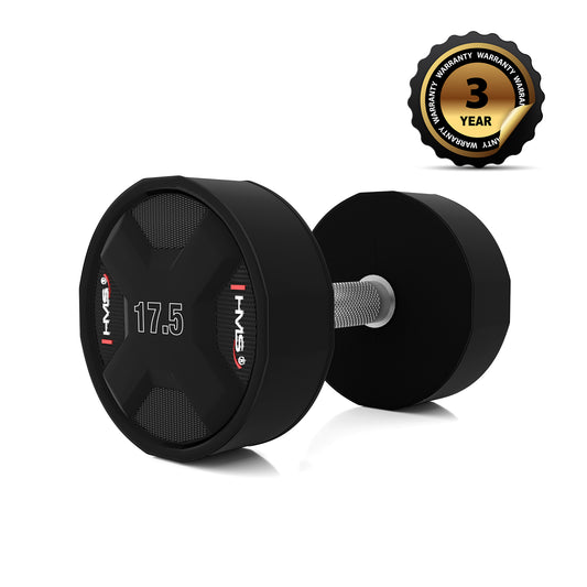 HPC 17.5 KG POLYURETHANE DUMBBELL CPU HMS
