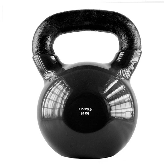 KNV 24 KG CAST IRON KETTLEBELL HMS (black)