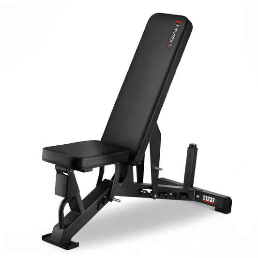 L1237 ADJUSTABLE EXERCISE BENCH SEMI COMMERCIAL HMS
