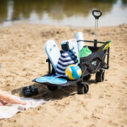 NC1608 FOLDING WAGON BLACK NILS CAMP