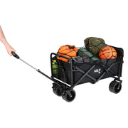 NC1608 FOLDING WAGON BLACK NILS CAMP