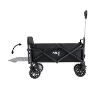 NC1608 FOLDING WAGON BLACK NILS CAMP