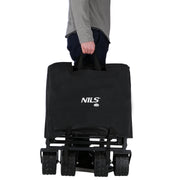NC1608 FOLDING WAGON BLACK NILS CAMP