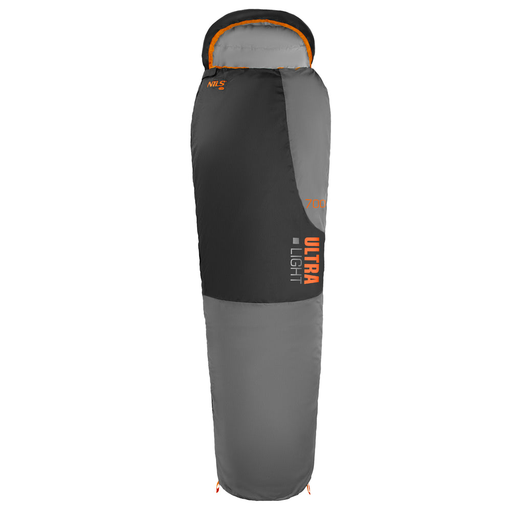 NC1705 SLEEPING BAG ULTRA LIGHT GRAY 710G NILS CAMP