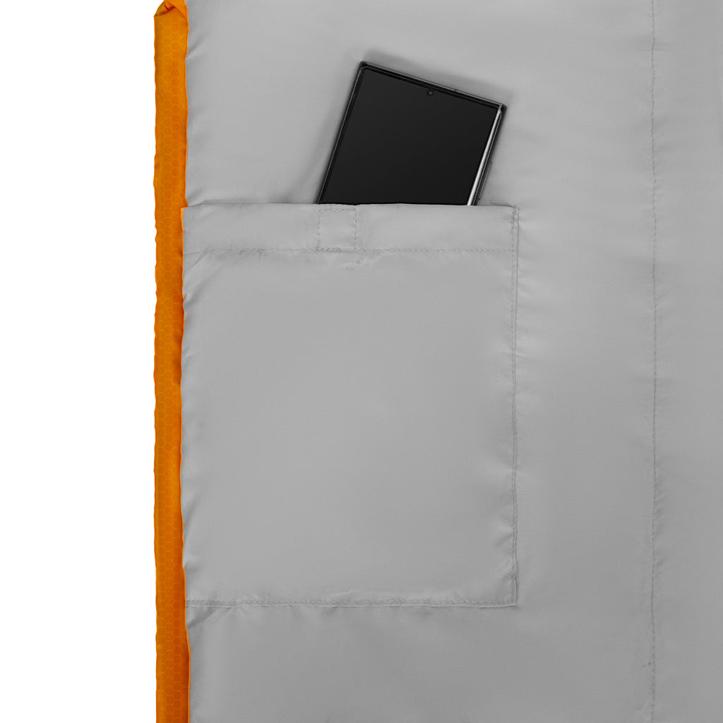 NC1705 SLEEPING BAG ULTRA LIGHT GRAY 710G NILS CAMP