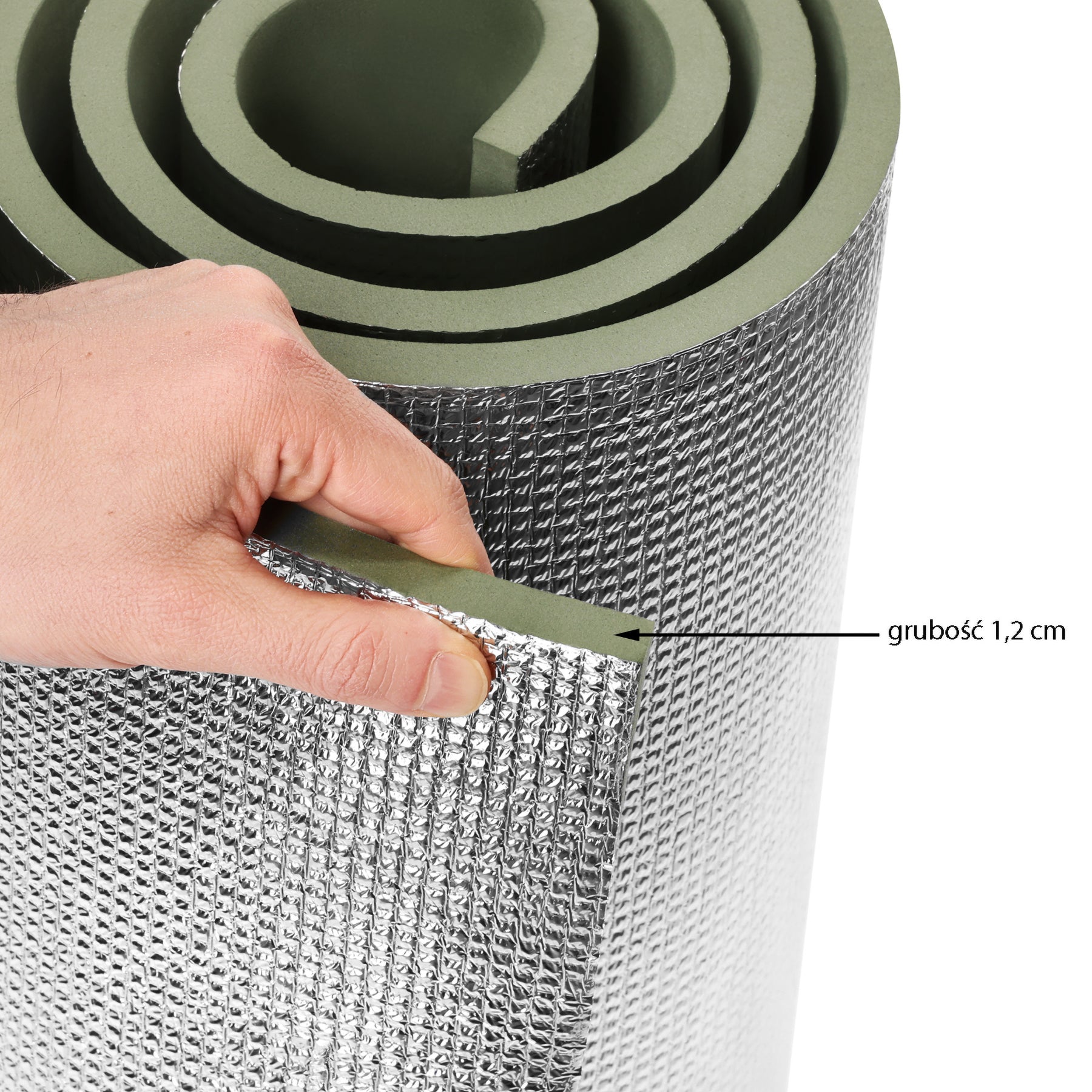 NC1769 GREEN TOURIST SLEEPING MAT NILS CAMP