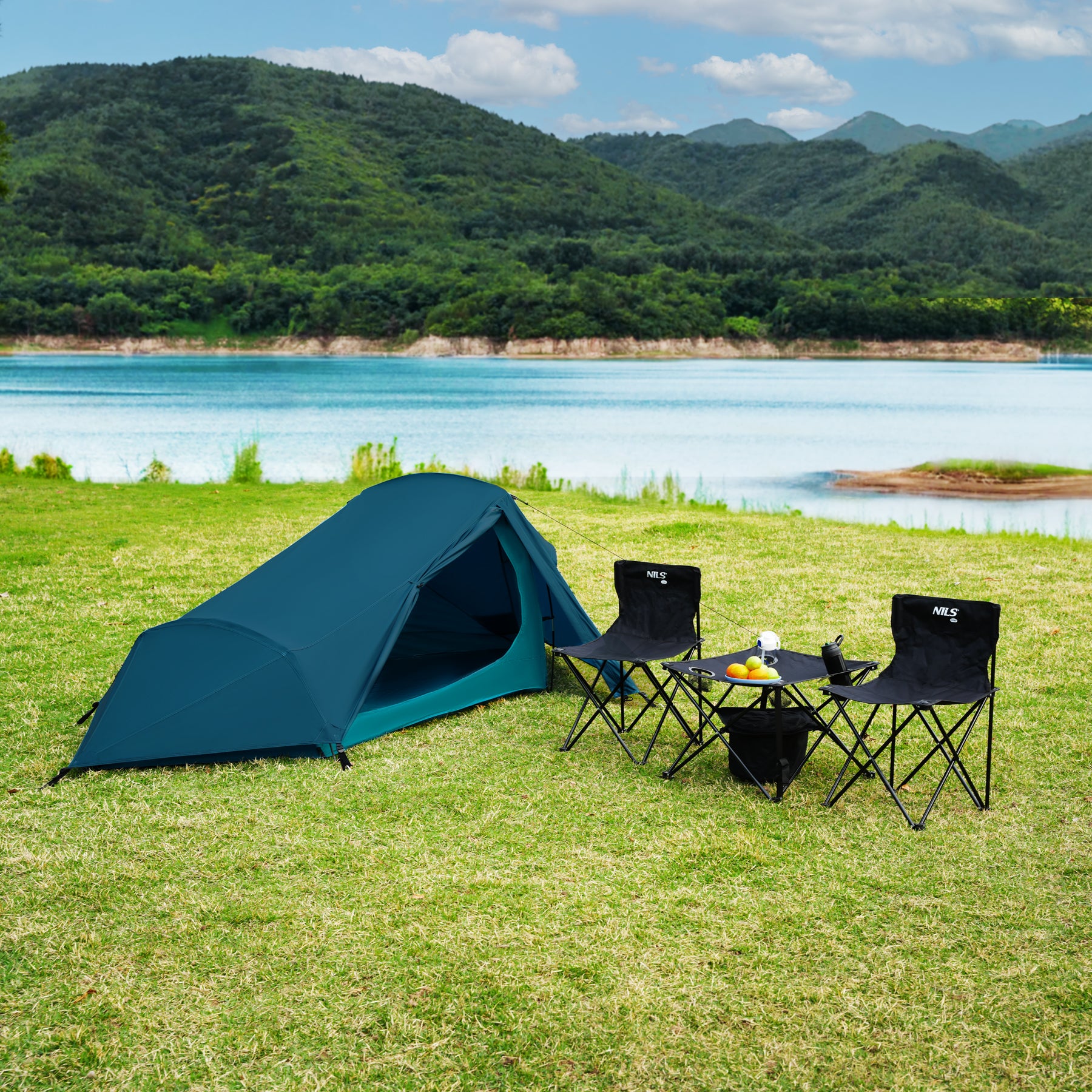 NC2502 TENT ULTRA LIGHT SKYAIR 2 BLUE NILS CAMP