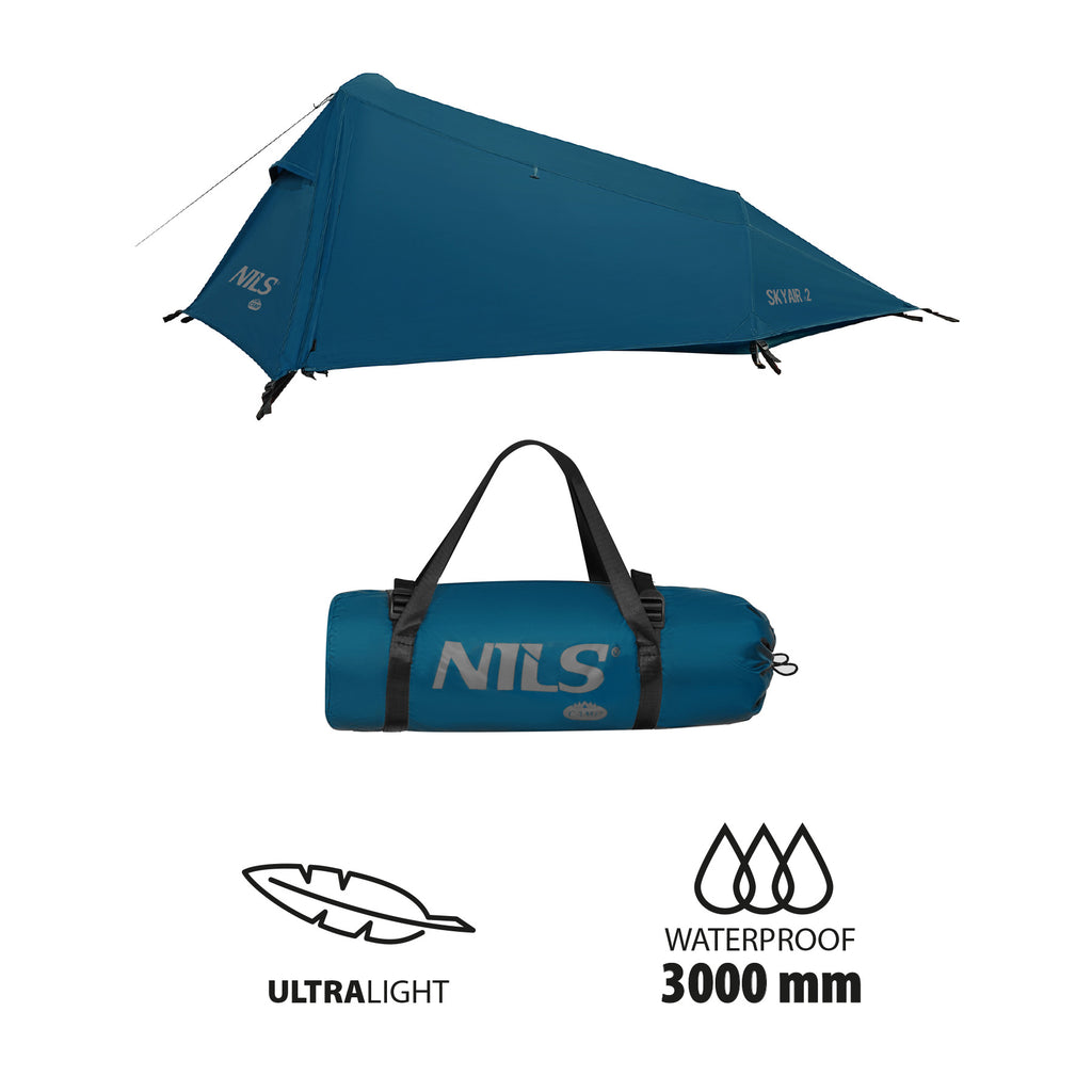 NC2502 TENT ULTRA LIGHT SKYAIR 2 BLUE NILS CAMP