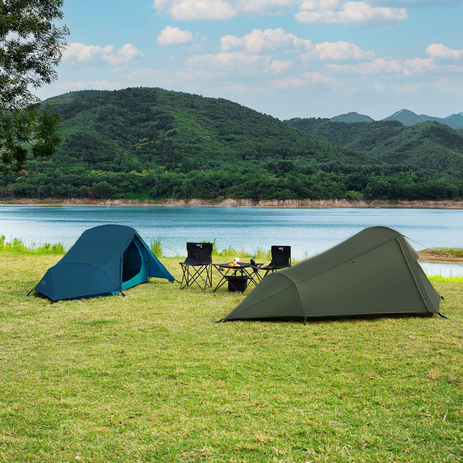 NC2502 TENT ULTRA LIGHT SKYAIR 2 BLUE NILS CAMP