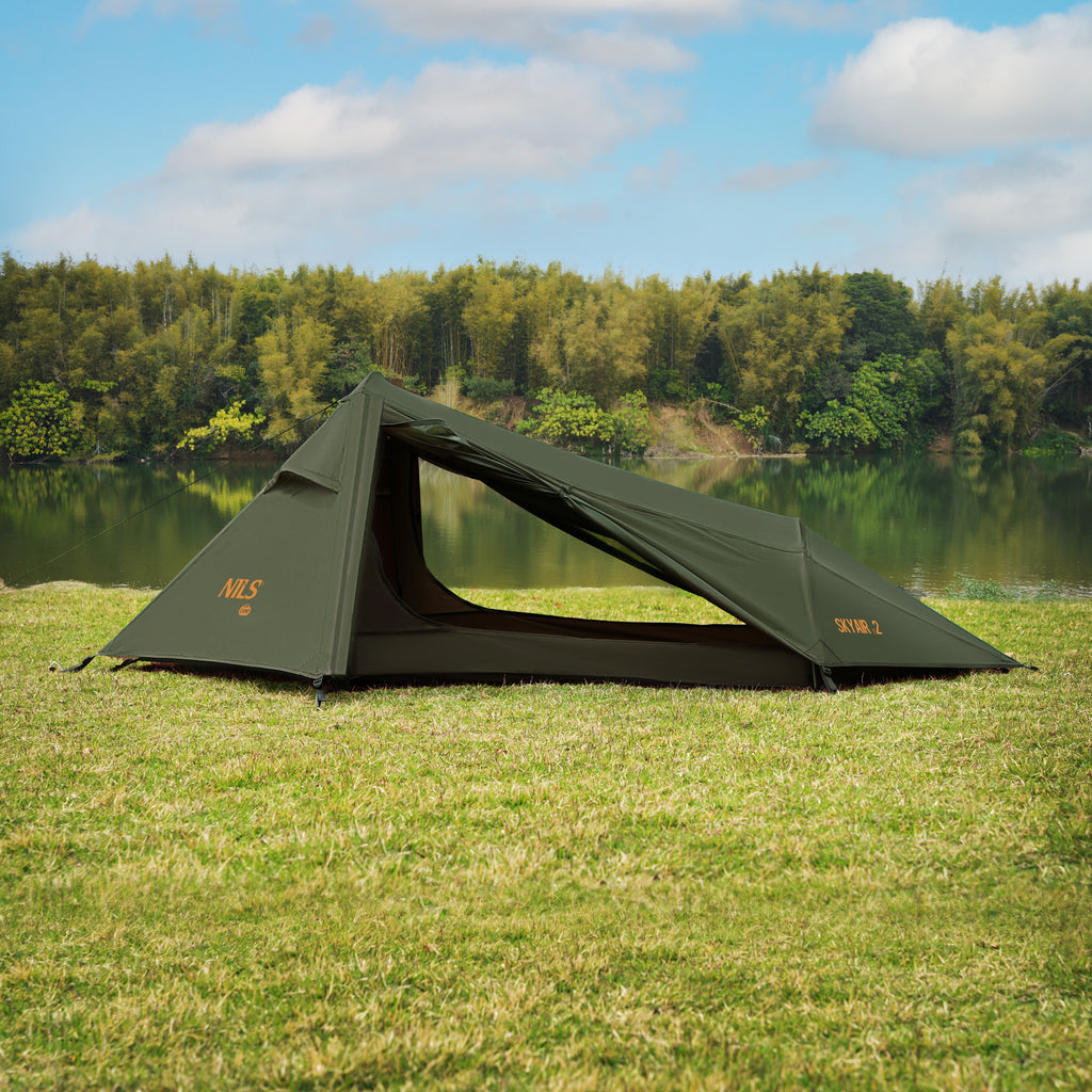 NC2502 TENT ULTRA LIGHT SKYAIR 2 GREEN NILS CAMP