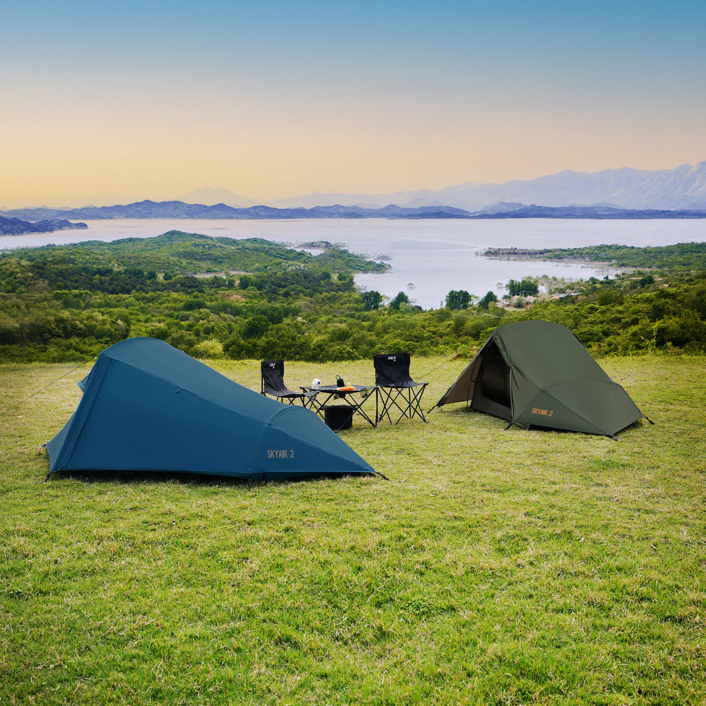 NC2502 TENT ULTRA LIGHT SKYAIR 2 GREEN NILS CAMP
