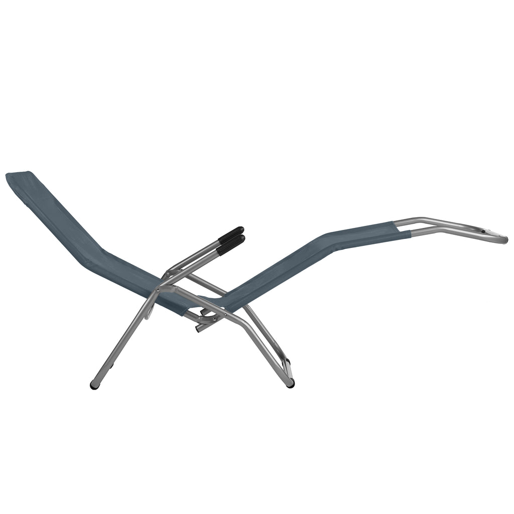 NC3017 TOURIST/BEACH CHAISE LONGUE, GREY  NILS