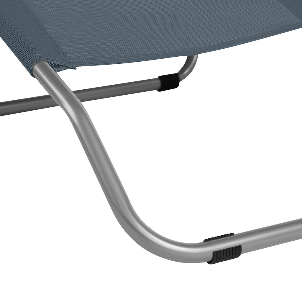 NC3017 TOURIST/BEACH CHAISE LONGUE, GREY  NILS