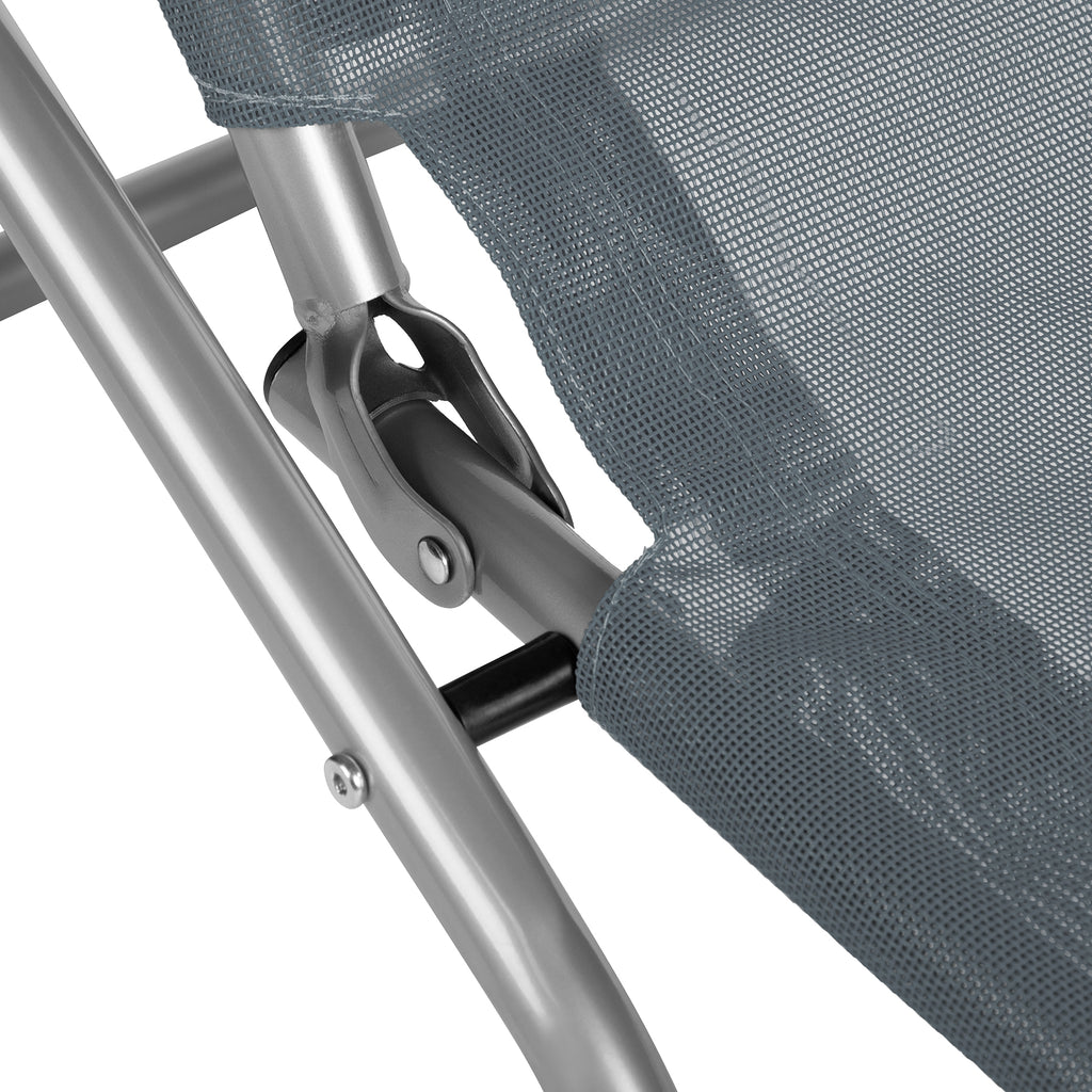 NC3017 TOURIST/BEACH CHAISE LONGUE, GREY  NILS