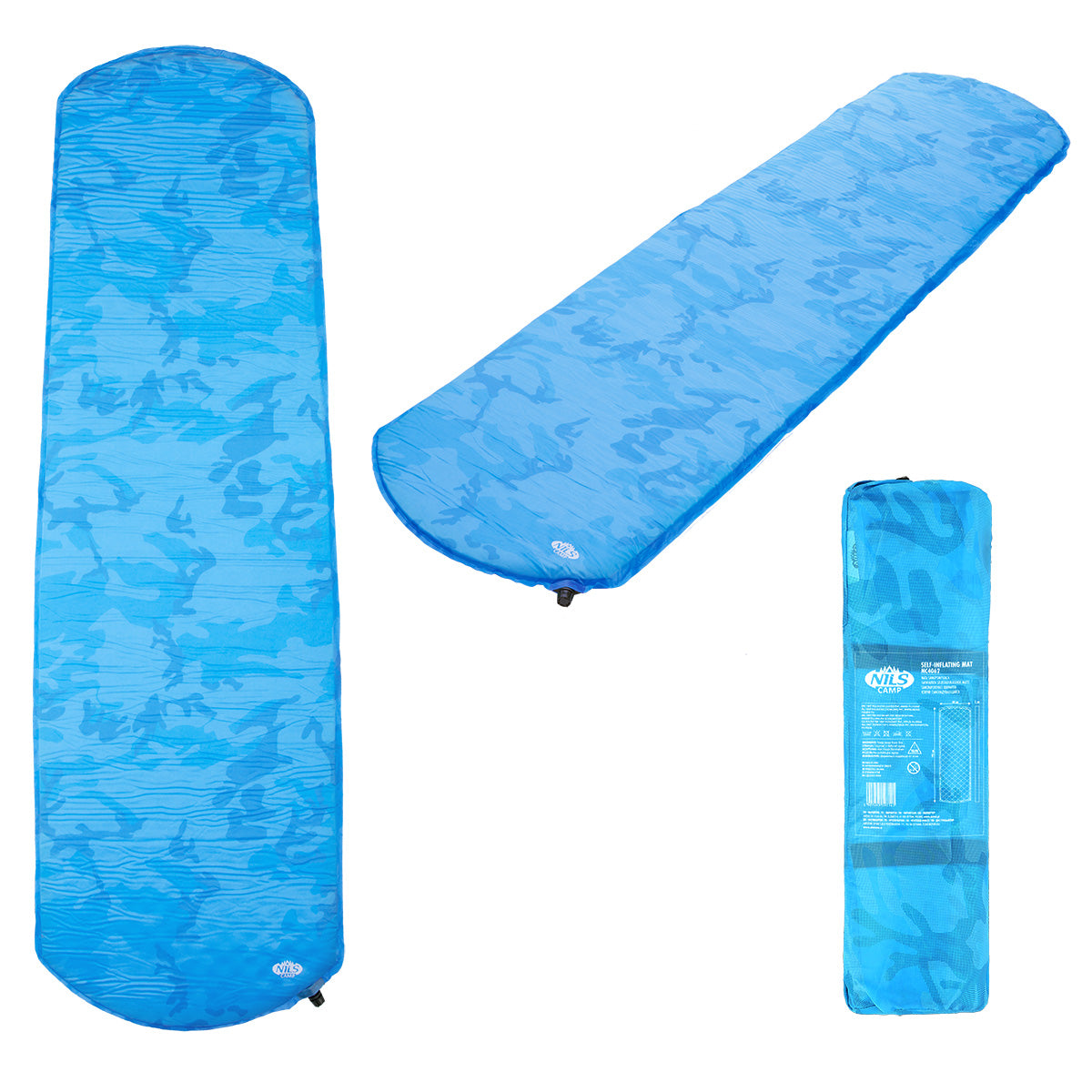 NC4062 BLUE SELF-INFLATING MAT NILS CAMP