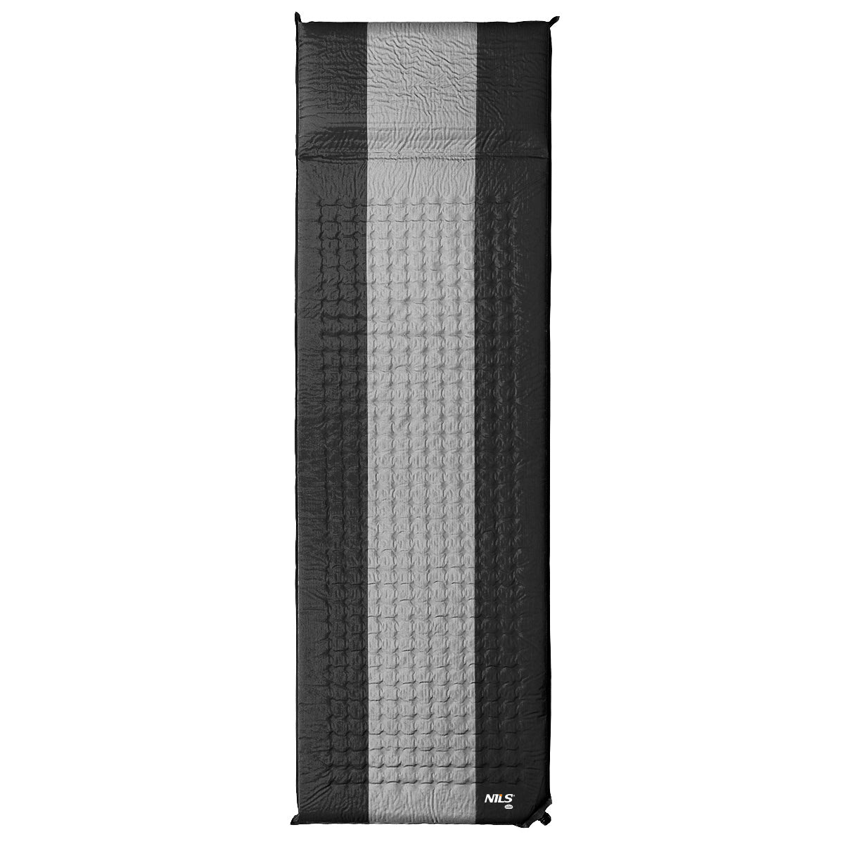 NC4340  SELF-INFLATING MAT GRAY-BLACK NILS CAMP