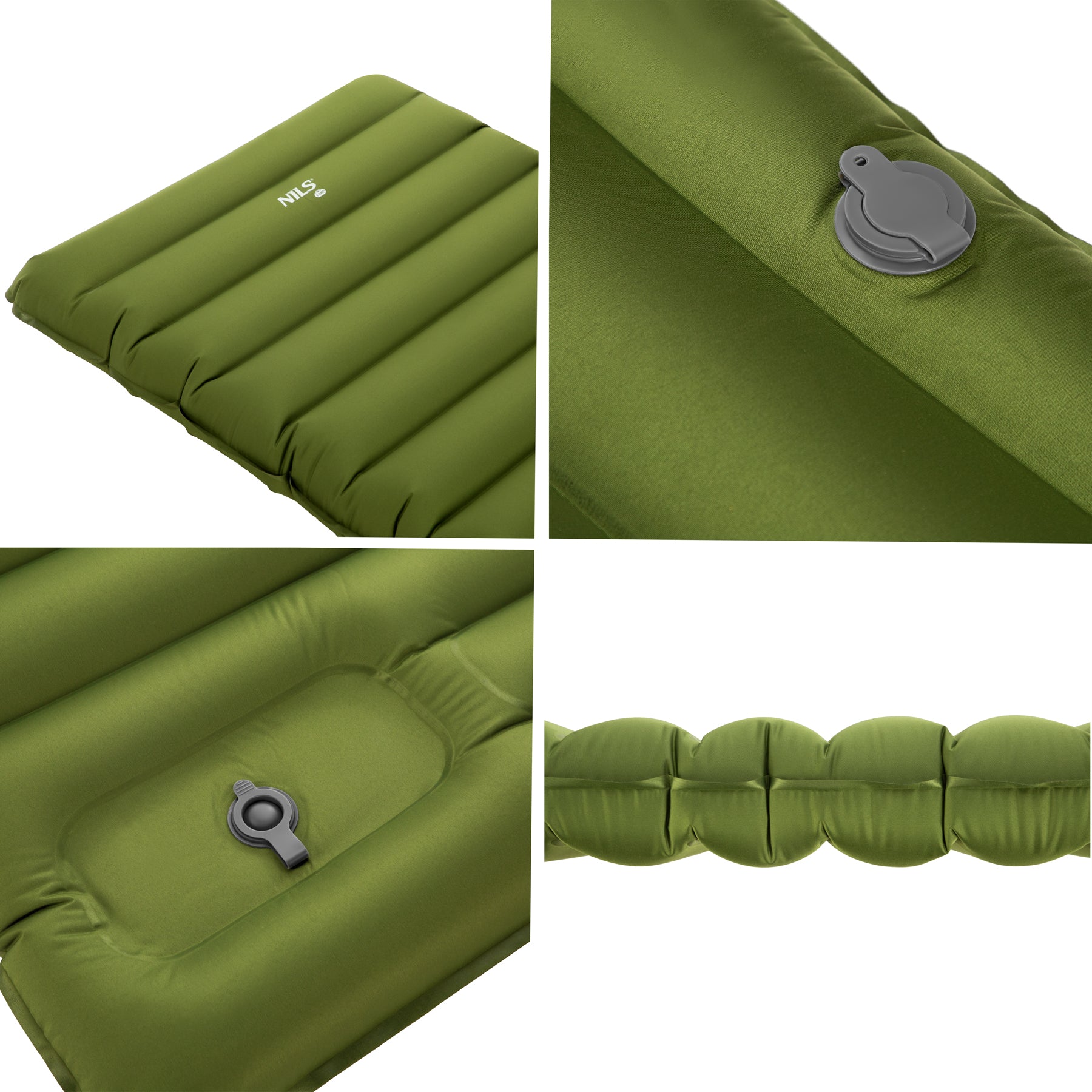 NC4402 GREEN MAT WITH BUILT-IN PUMP – NILS CAMP