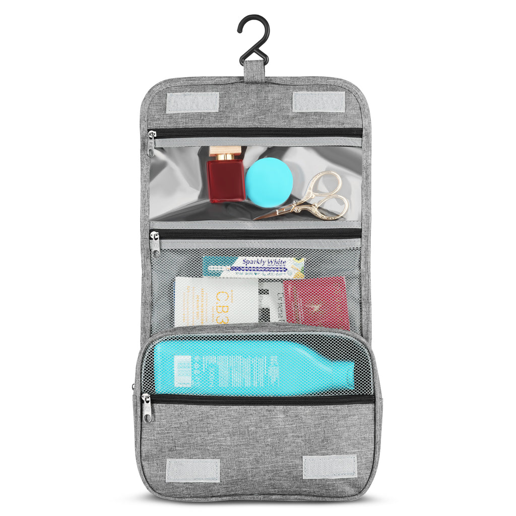 NC4505 GREY TRAVEL TOILETRY BAG NILS