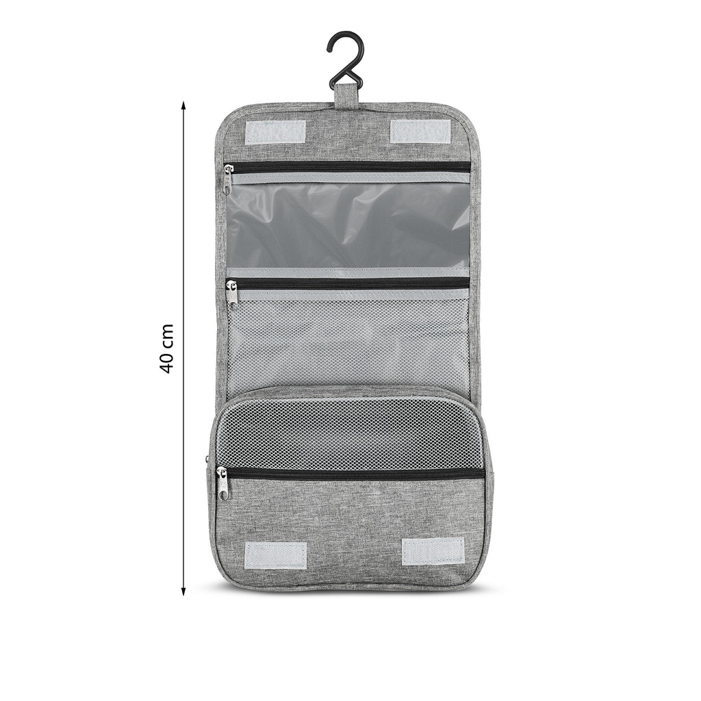NC4505 GREY TRAVEL TOILETRY BAG NILS