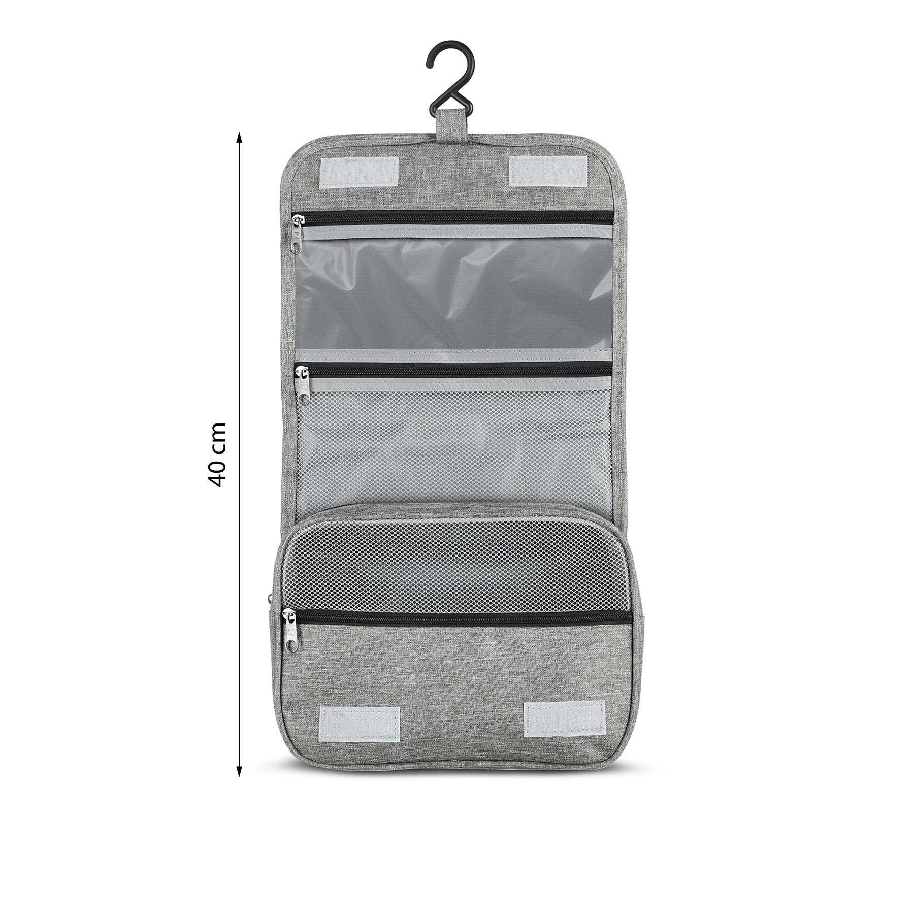 NC4505 GREY TRAVEL TOILETRY BAG NILS
