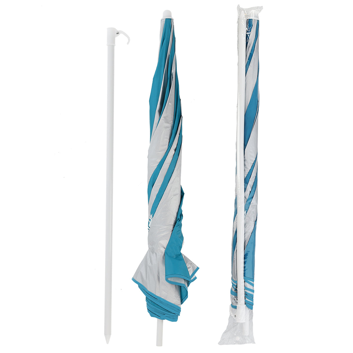 NC7813 TURQUOISE BEACH UMBRELLA 180 CM NILS