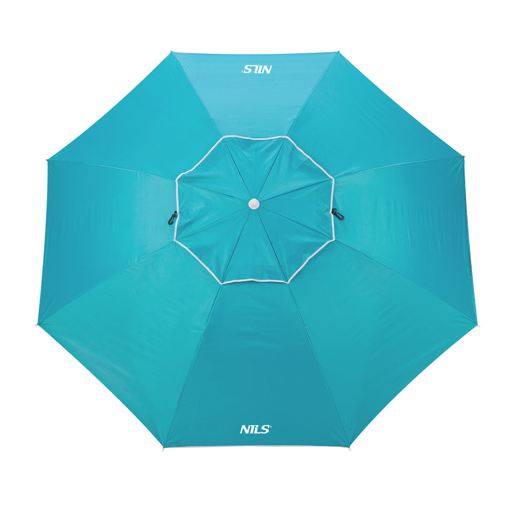 NC7822 TURQUOISE BEACH UMBRELLA XL 220 CM NILS