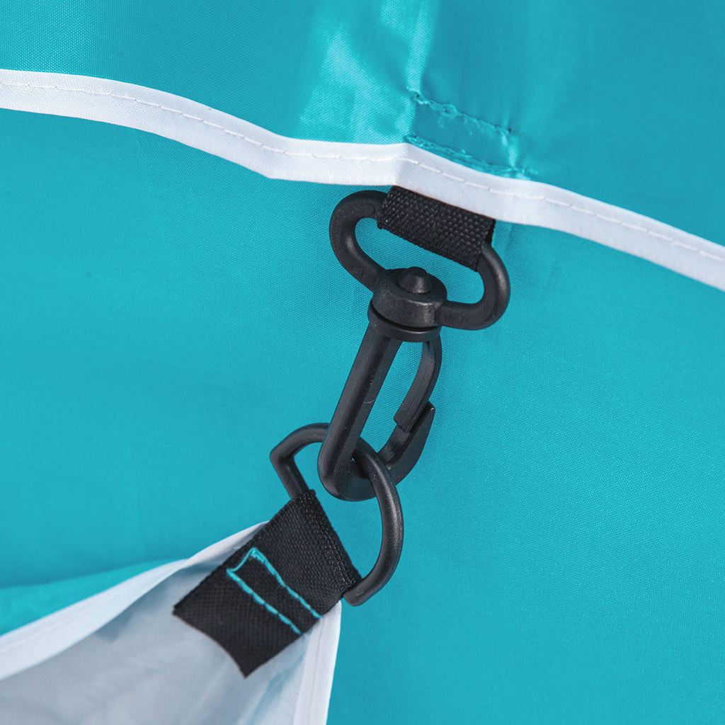 NC7822 TURQUOISE BEACH UMBRELLA XL 220 CM NILS