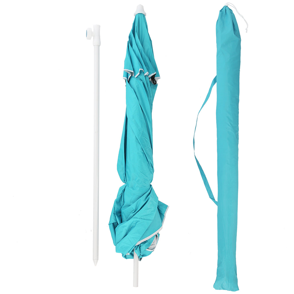 NC7822 TURQUOISE BEACH UMBRELLA XL 220 CM NILS