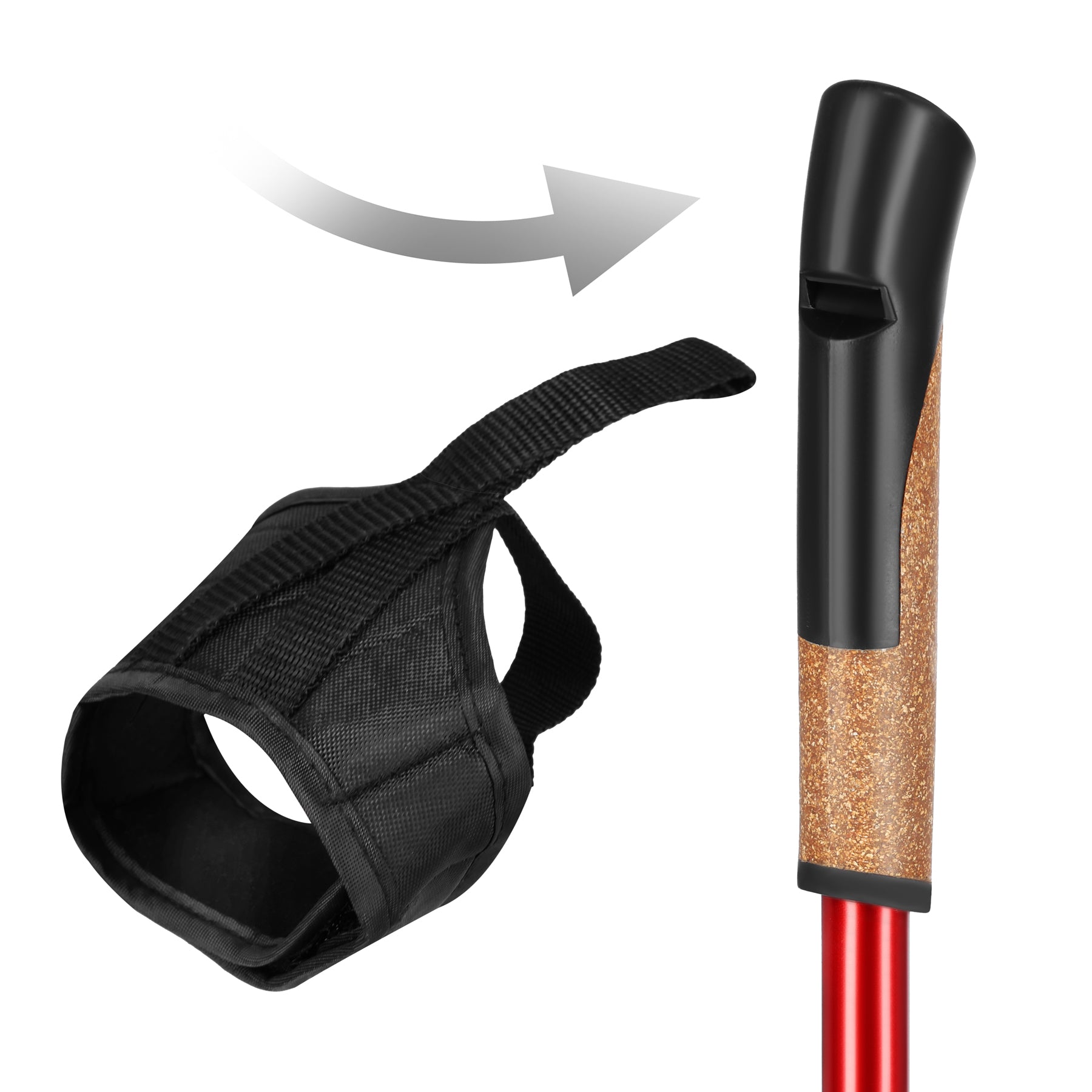 NW802 NORDIC WALKING POLES NILS