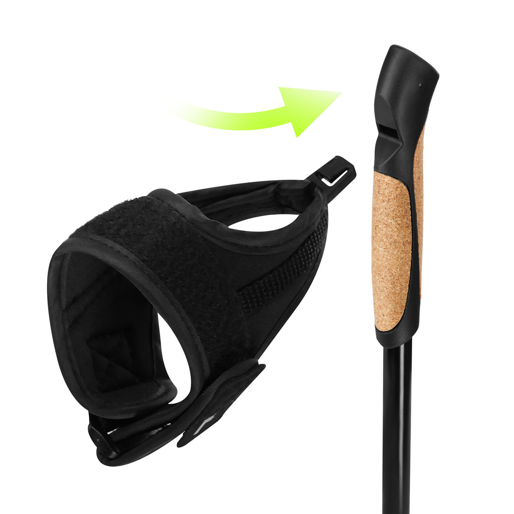 NW8611 ALUMINIUM NORDIC WALKING POLES NILS