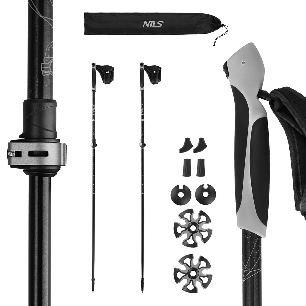 NW8612 NORDIC WALKING POLES NILS