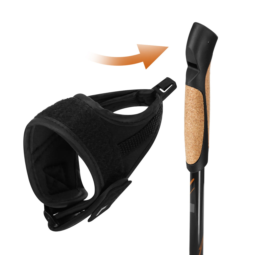 NW8613 NILS CARBON FIBRE NORDIC WALKING POLES