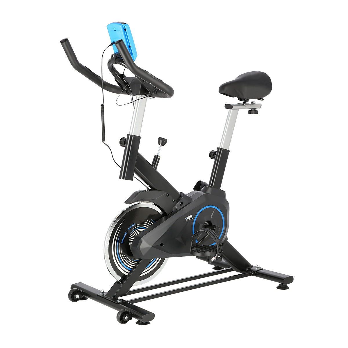 BICICLETA SPINNING ALBASTRA 7KG ONE FITNESS SW2501