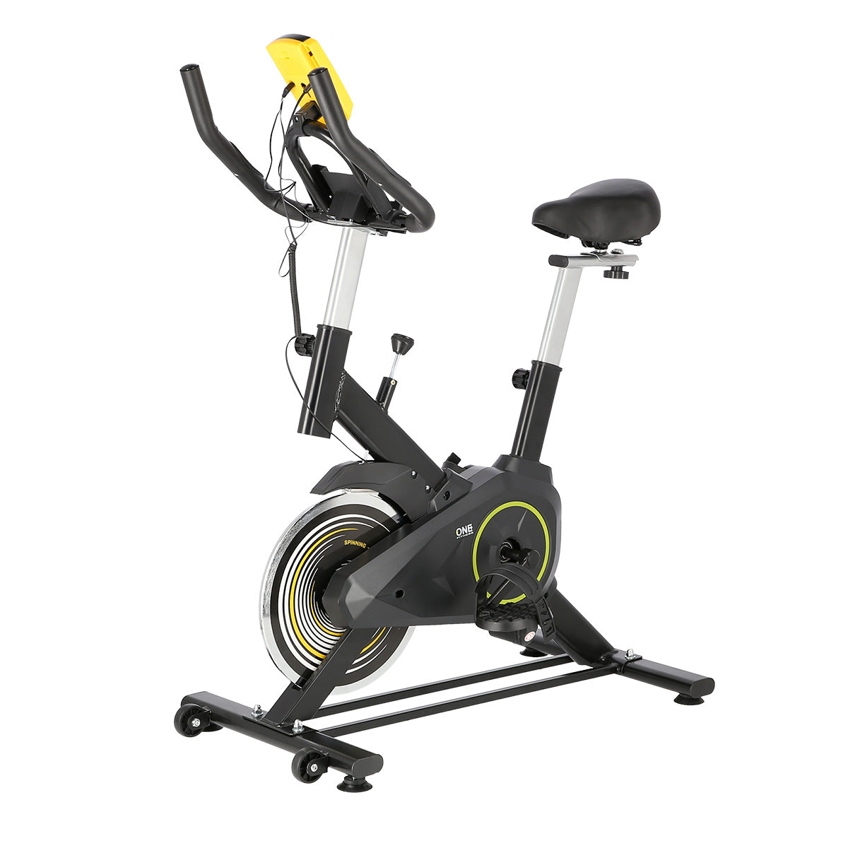 BICICLETA SPINNING GALBENA 7KG ONE FITNESS SW2501