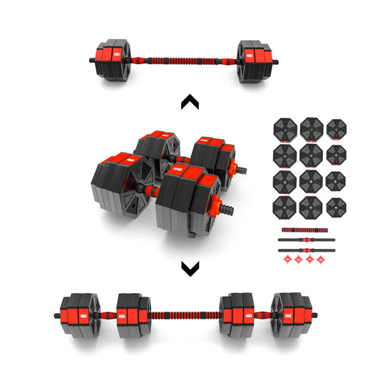 SGC30  BARBELL AND DUMBBELLS COMPOSITE 30 KG HMS