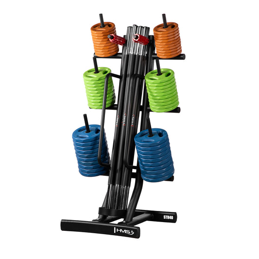 FITNESS SET SBP22 BARBELL 20KG + RACK STR40 HMS