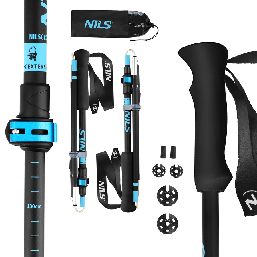 TK8604 NILS FOLDING TREKKING POLES